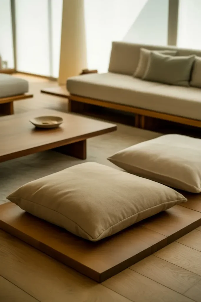 Low Furniture and Grounded Layouts