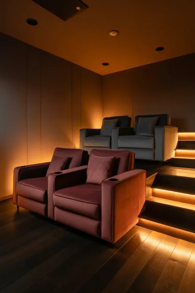 Raised Platform Seating for Depth