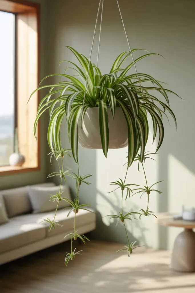 Spider Plant (Chlorophytum comosum)