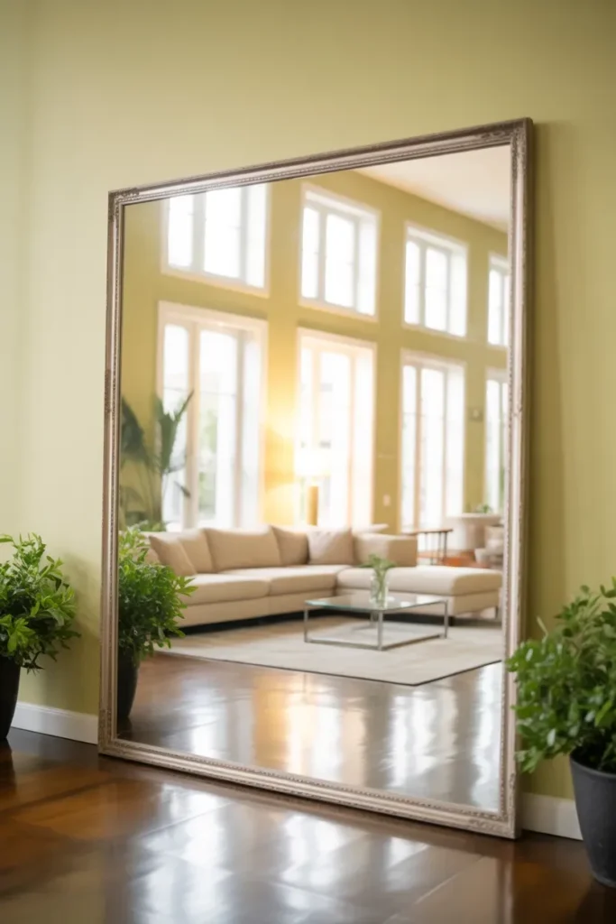 Use Mirrors to Enhance Space