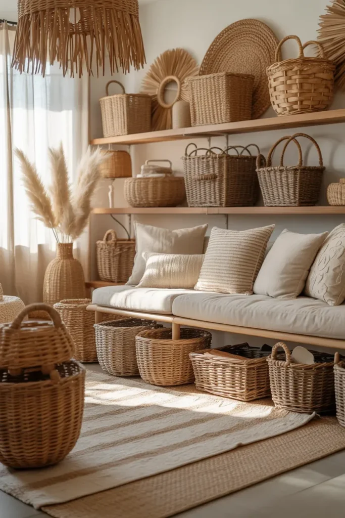 Woven Textures and Handmade Decor