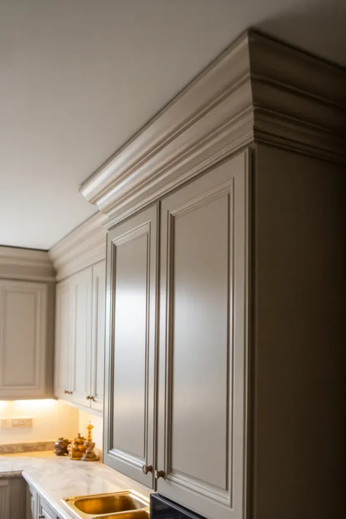 Add Crown Molding to Cabinets