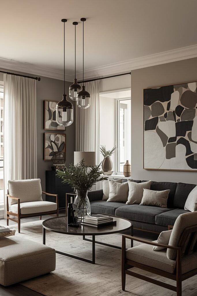 Add Pendant Lights for Visual Interest