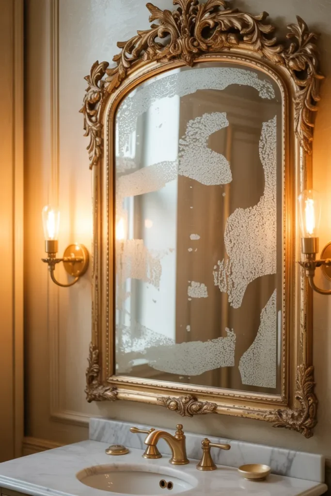 Antique Mirror Glass for Vintage Texture