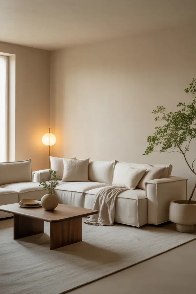 Calm and Clutter-Free Layout