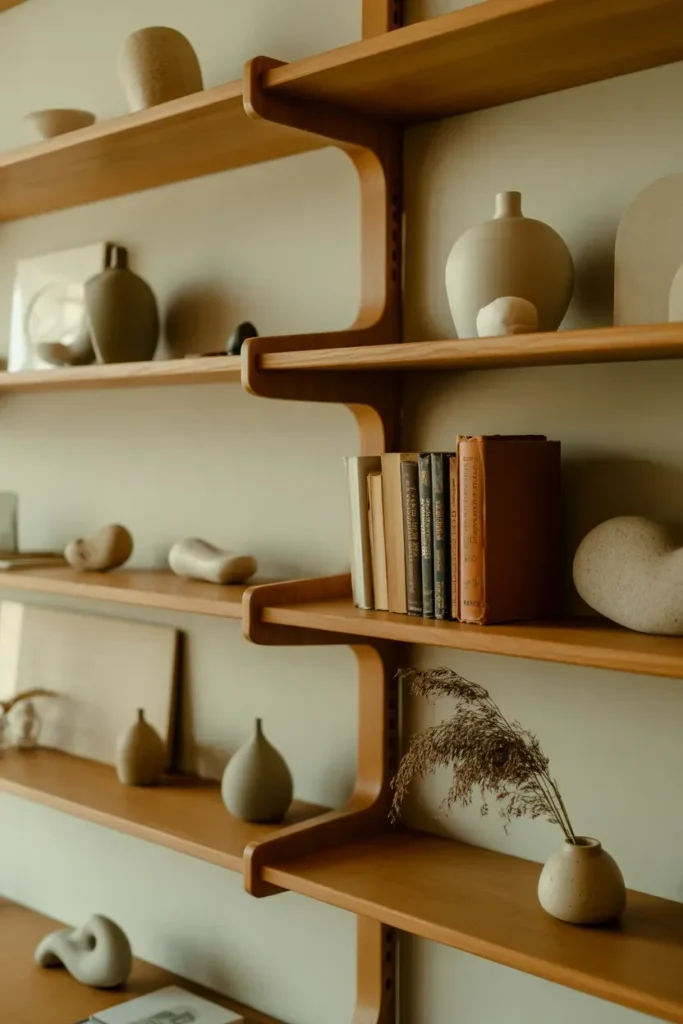 Curated Open Shelving