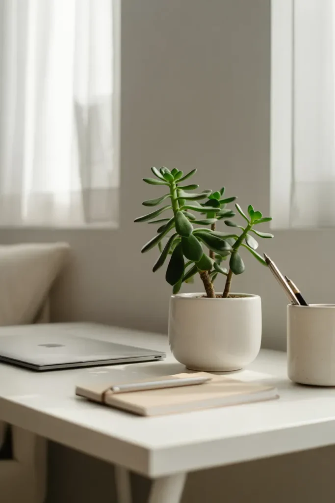 Desk Plant for Productivity Boost