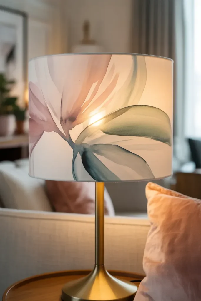 Hand-Painted Lampshades