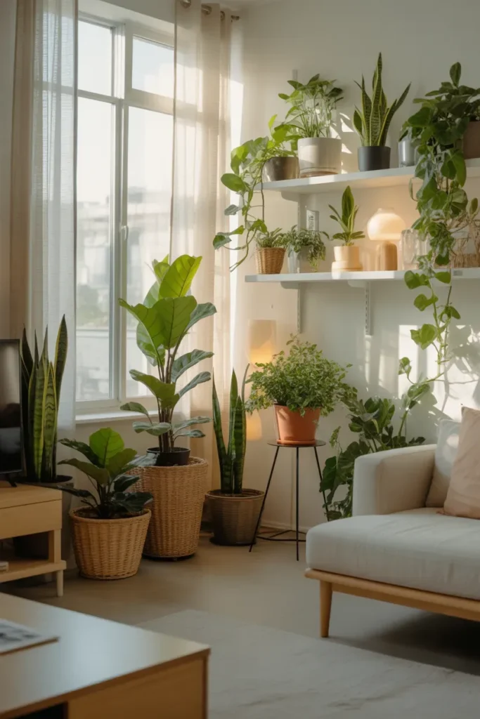 Indoor Plants for Natural Dimension