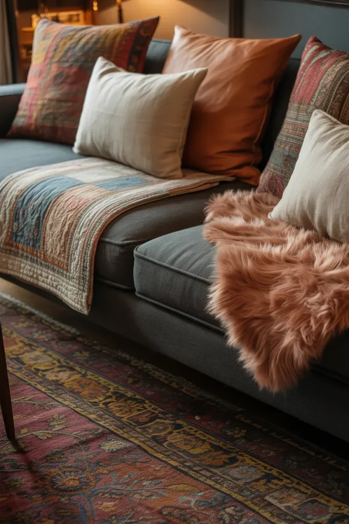 Layer Old and New Textiles