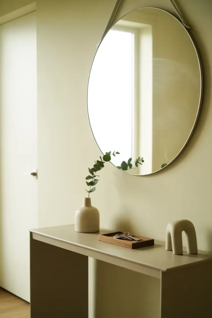 Minimalist Entryway Styling