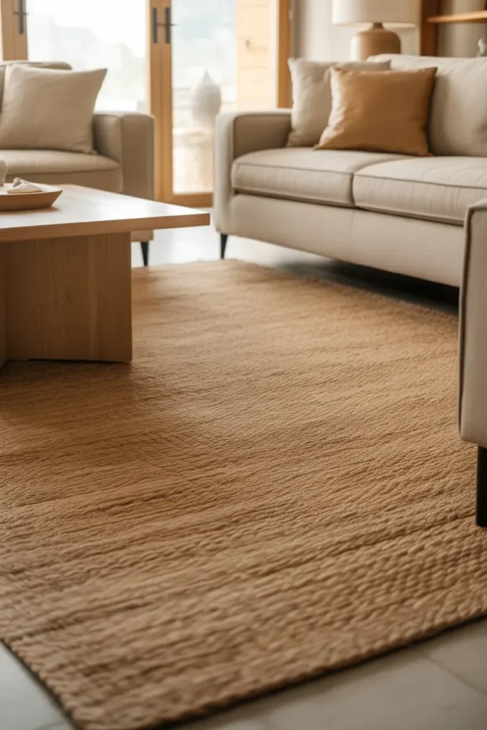 Natural Fiber Rugs for Texture