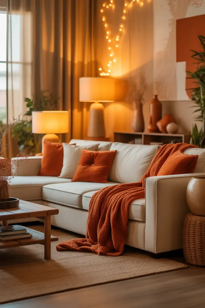 Rust and Cream Cozy Blend