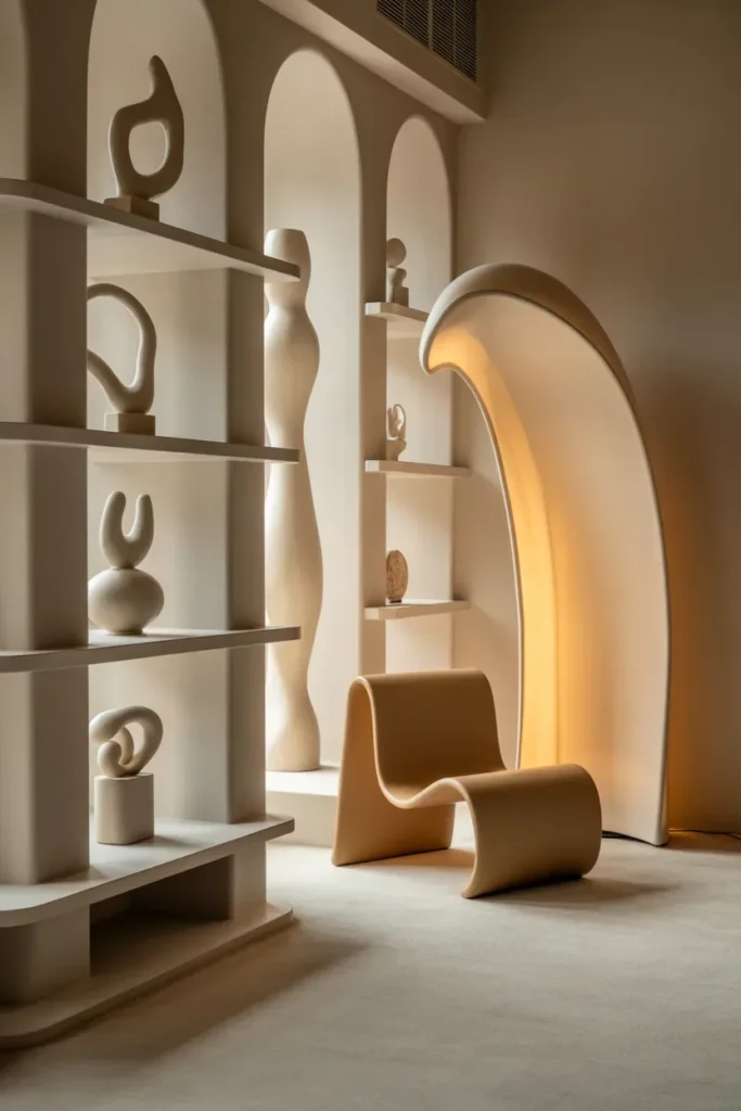 Sculptural Decor for Artistic Appeal