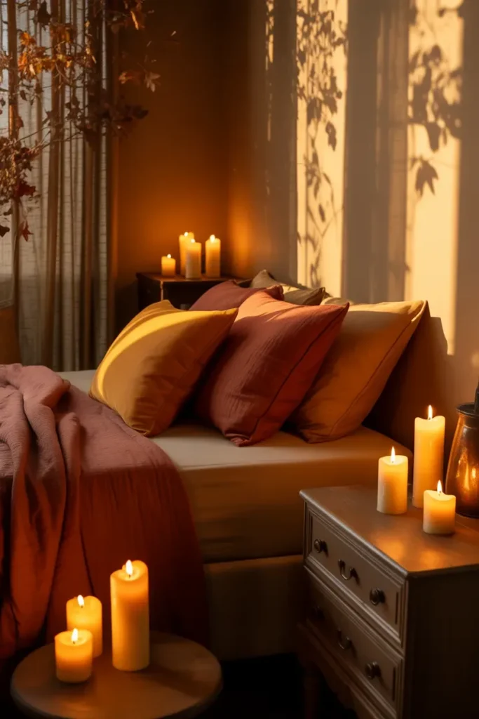 Soft Lighting With Candles