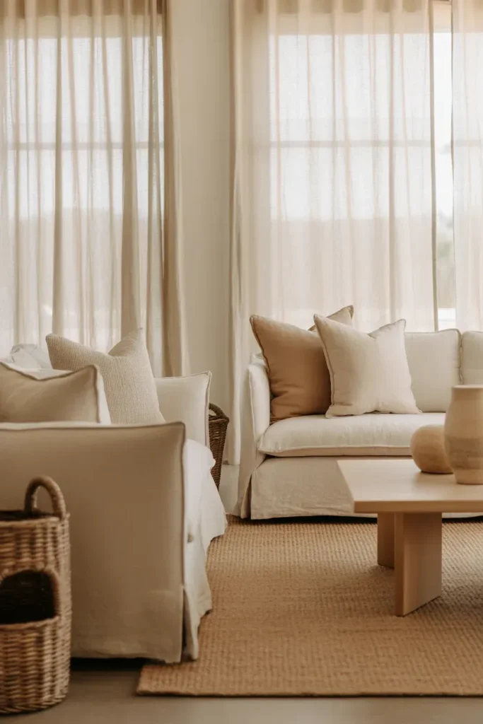 Stick to a Neutral Linen Palette