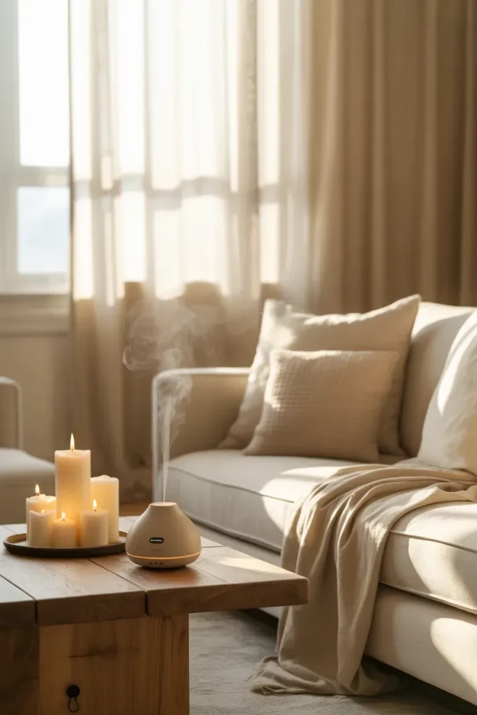 Subtle Scent and Sensory Elements