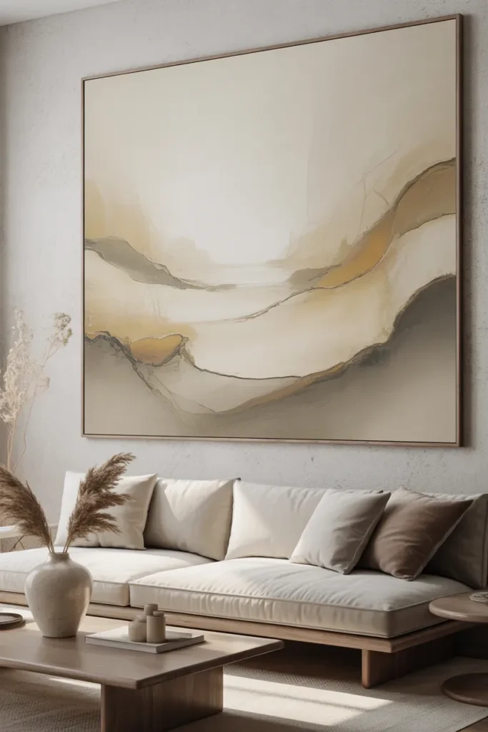 Use Neutral Artwork and Wall Decor