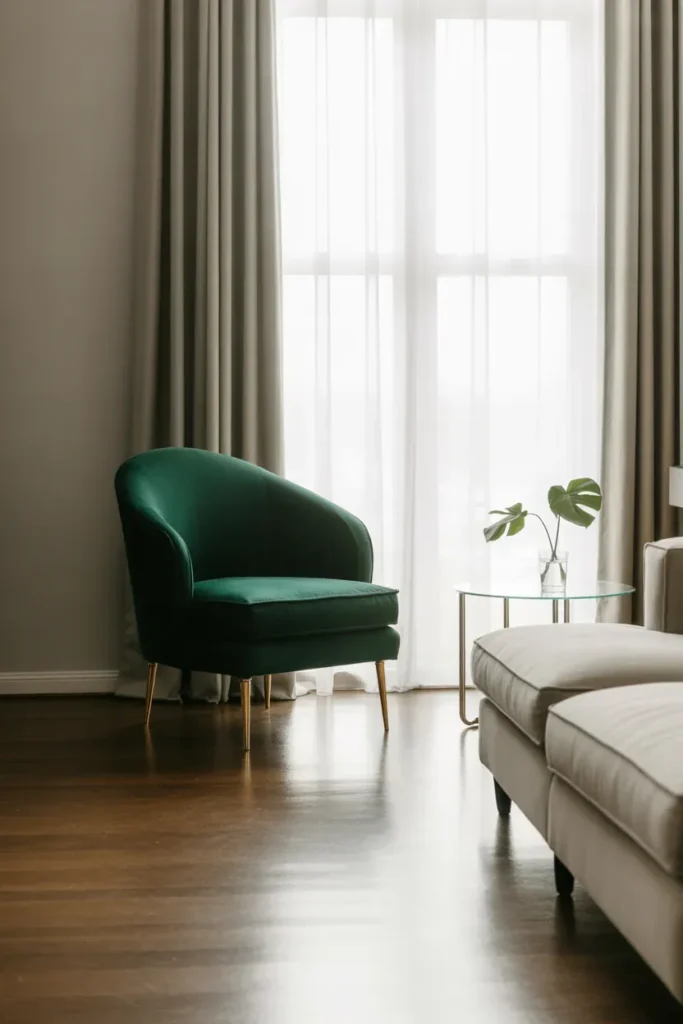 Accent Chair as a Highlight Piece