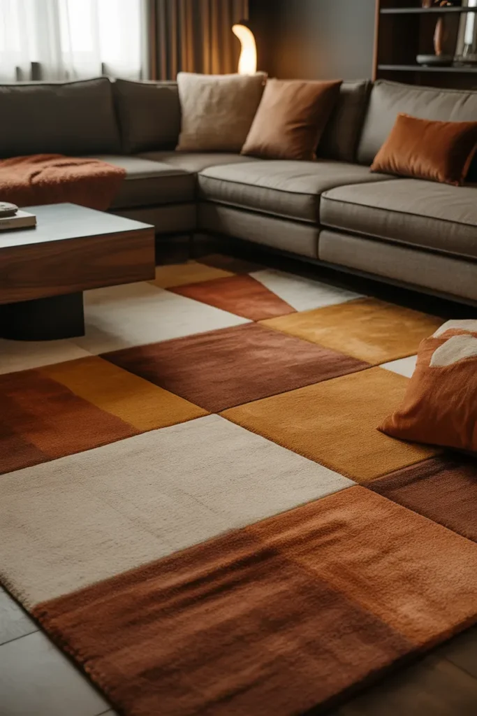 Add Rugs for Warmth and Texture