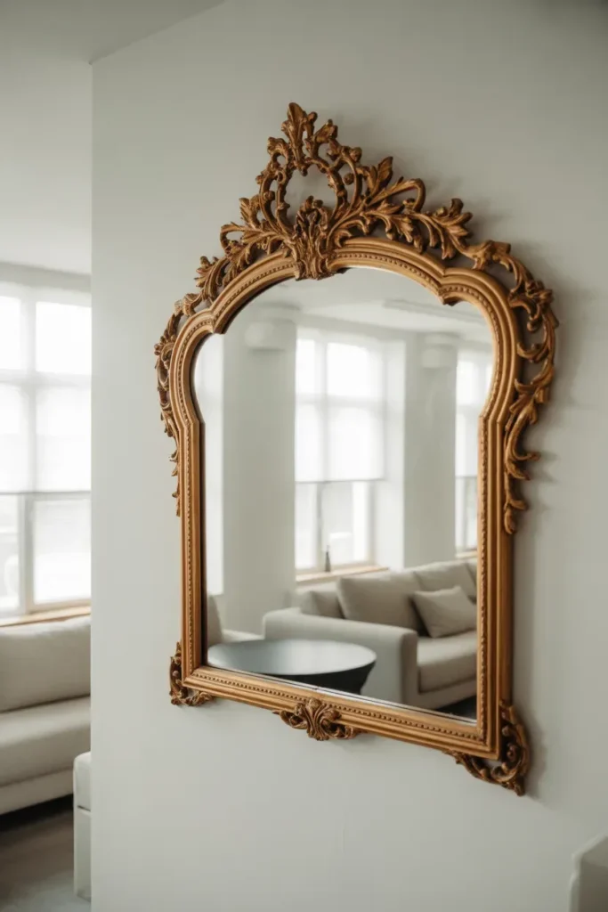 Add Statement Vintage Mirrors