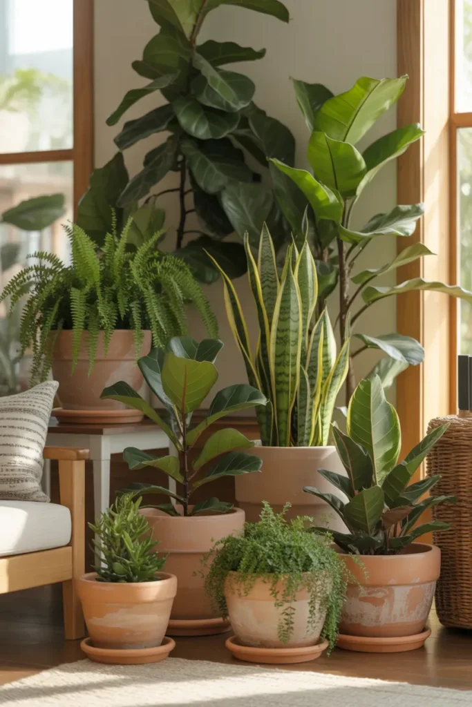 Indoor Plants for Natural Texture