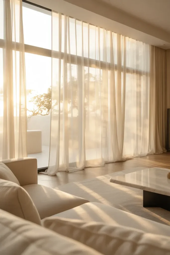 Large Windows and Natural Light