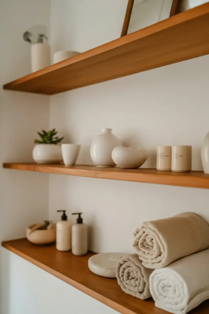 Minimalist Open Shelving