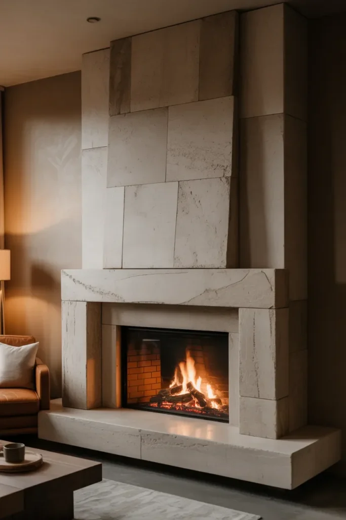 Statement Fireplace as a Focal Point