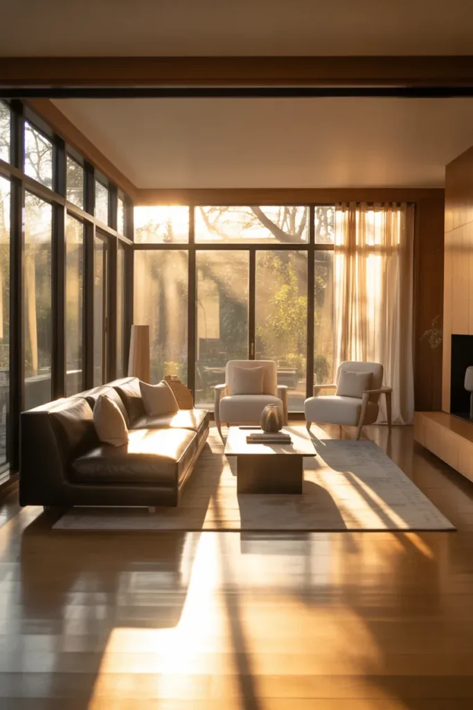 Strategic Furniture Placement Near Windows