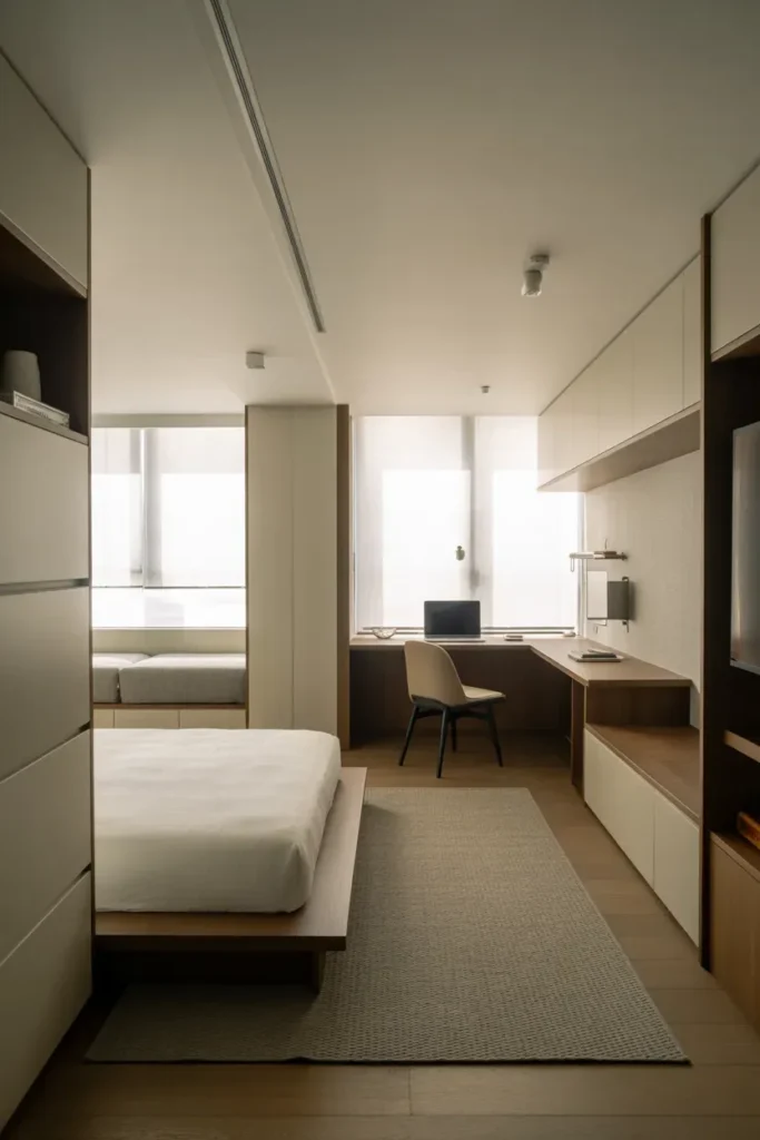 Studio-Style Zoning Layout