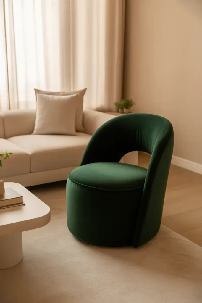 Use Bold Accent Pieces Sparingly