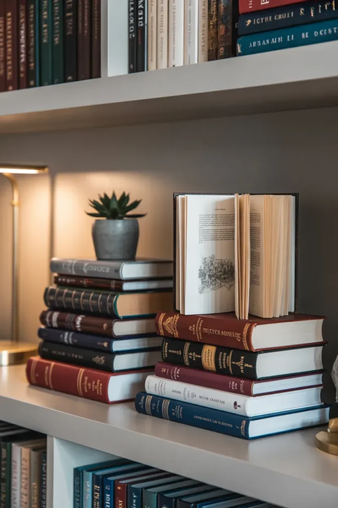 Use Decorative Book Displays