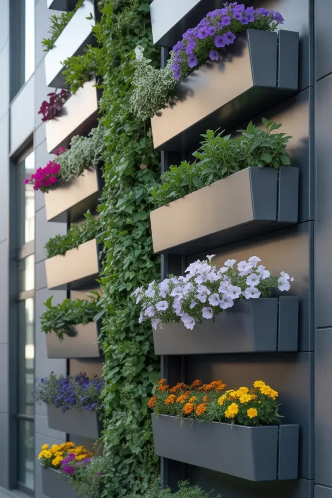Vertical Flower Beds