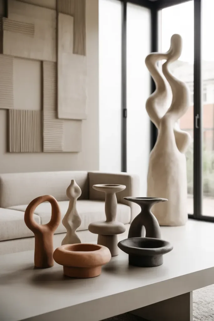 Add DIY Sculptural Decor Pieces