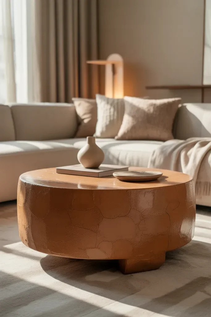Clay Textured Coffee Tables