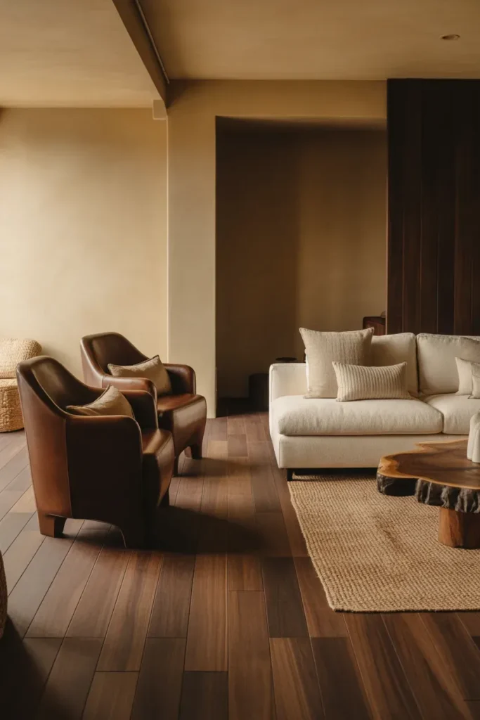 Mix Light and Dark Earth Tones