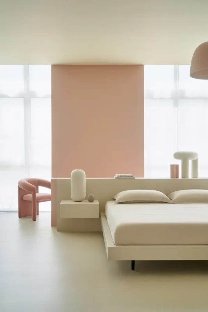 Pink and White Fresh Combination