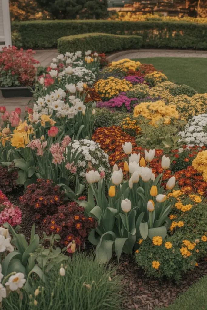 Seasonal Flower Bed Rotation