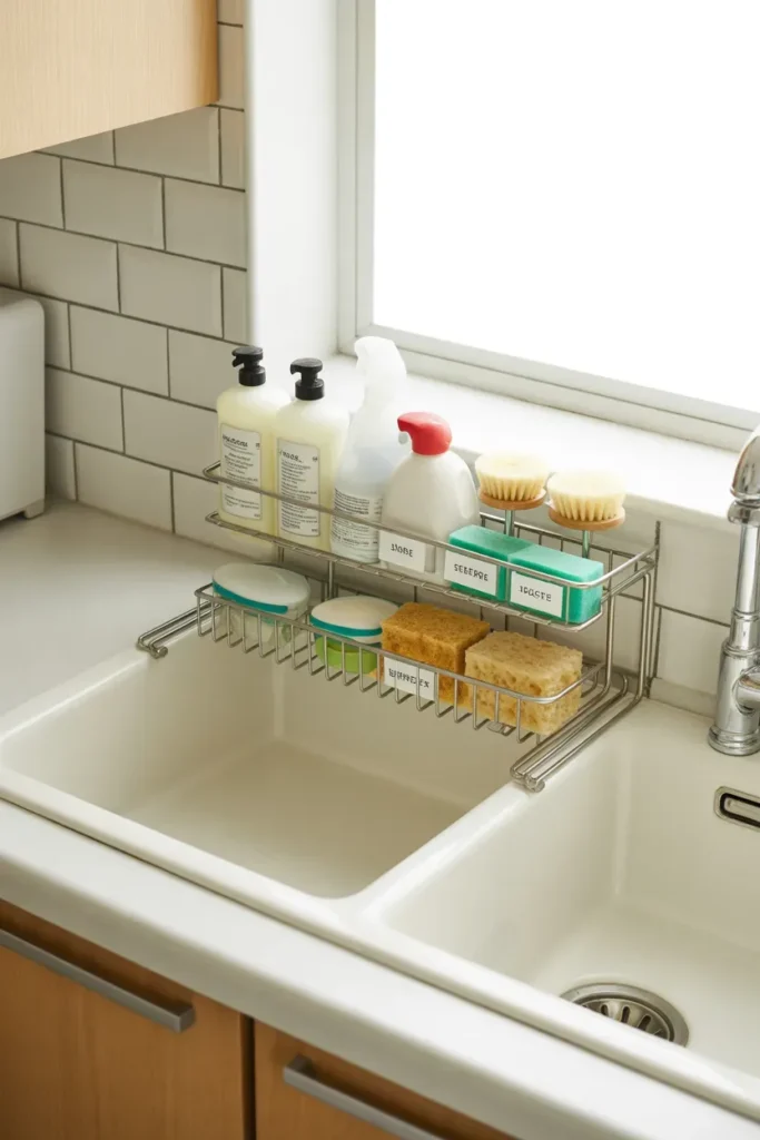  Install Over-the-Sink Storage