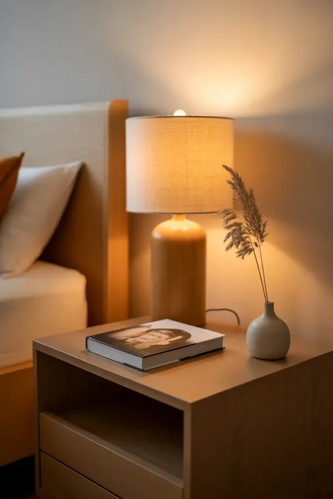Minimal Nightstand Styling