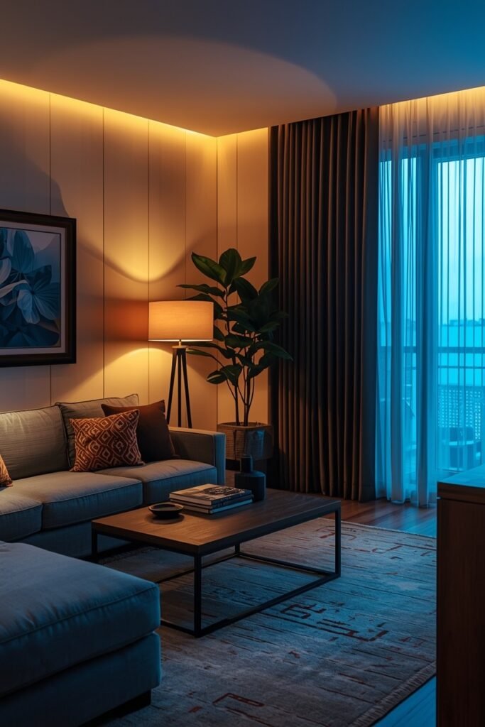 Mix Warm and Cool Lighting Tones