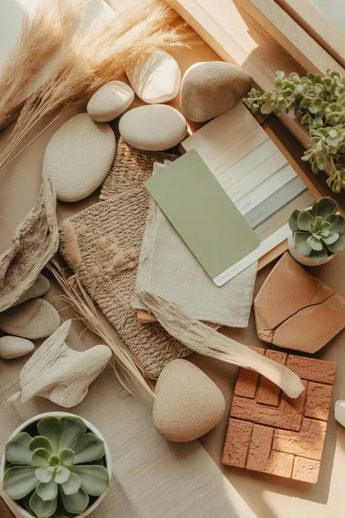 Nature-Inspired Calm Mood Board