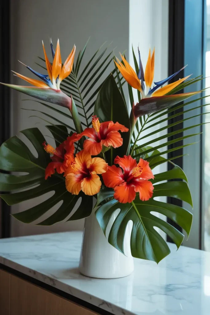 Tropical Flower Arrangement