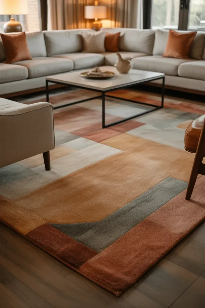 Use Rugs to Define the Space