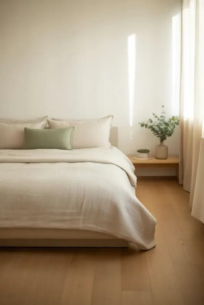 Bedroom Calm and Minimal Setup