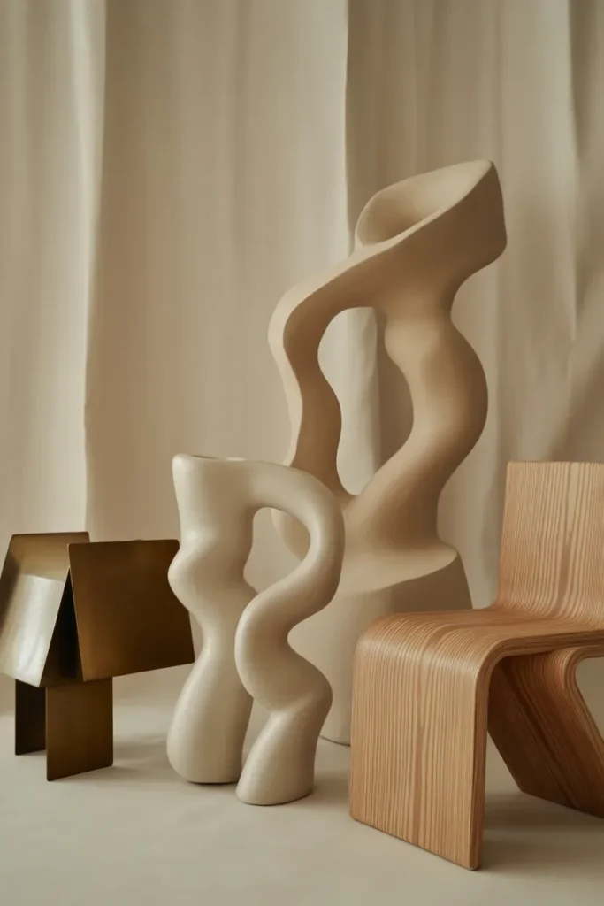 Sculptural Decor Elements