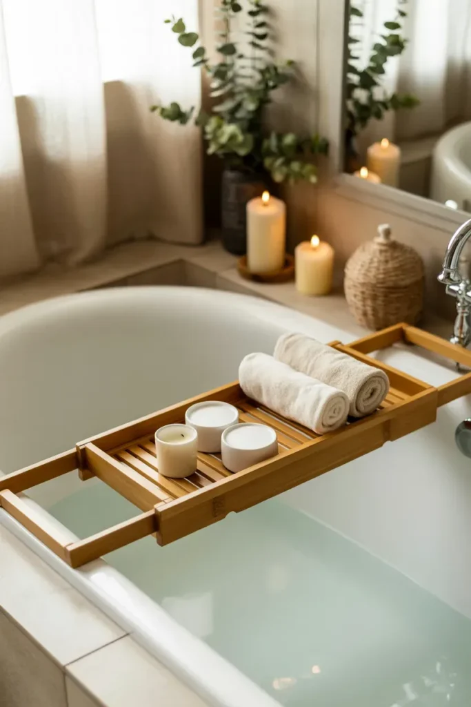 Wooden Bath Accessories