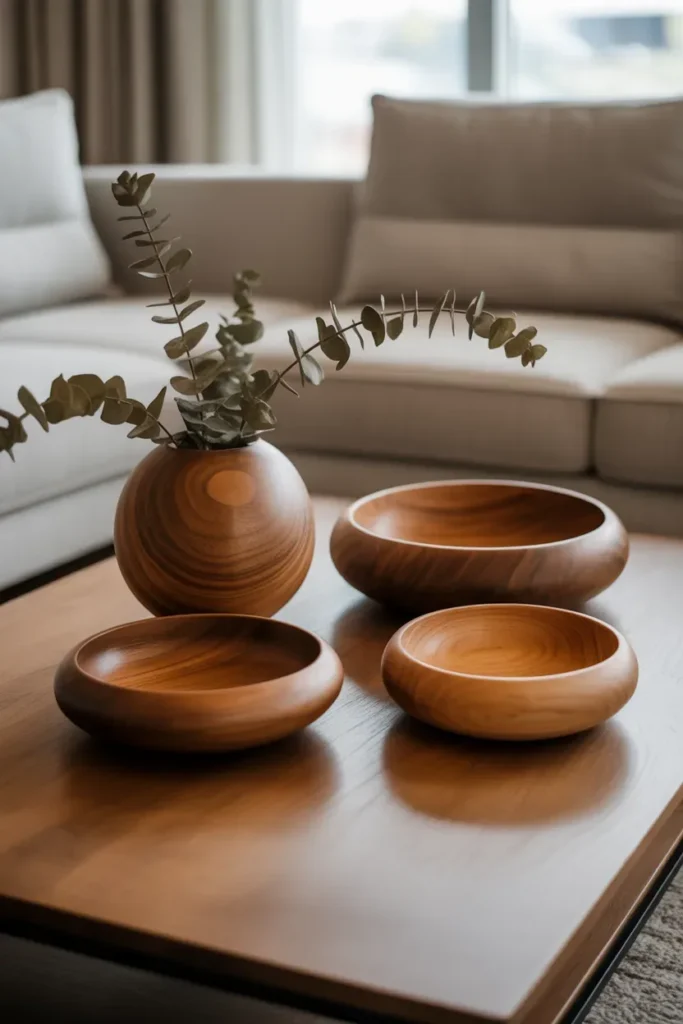 Wooden Decorative Bowls and Accessories