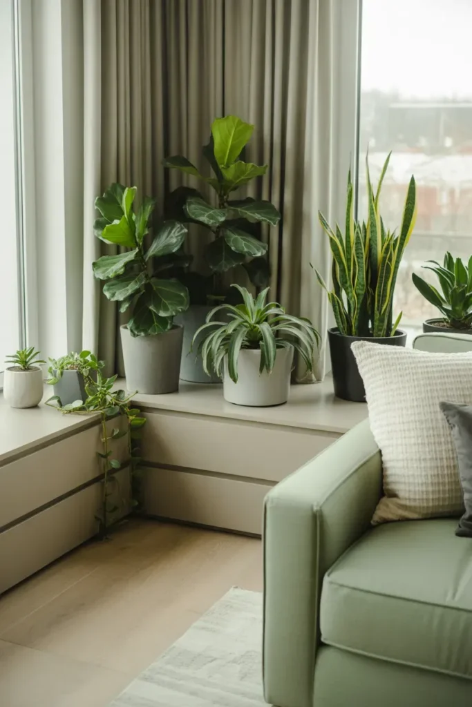 Add Greenery for a Fresh Touch